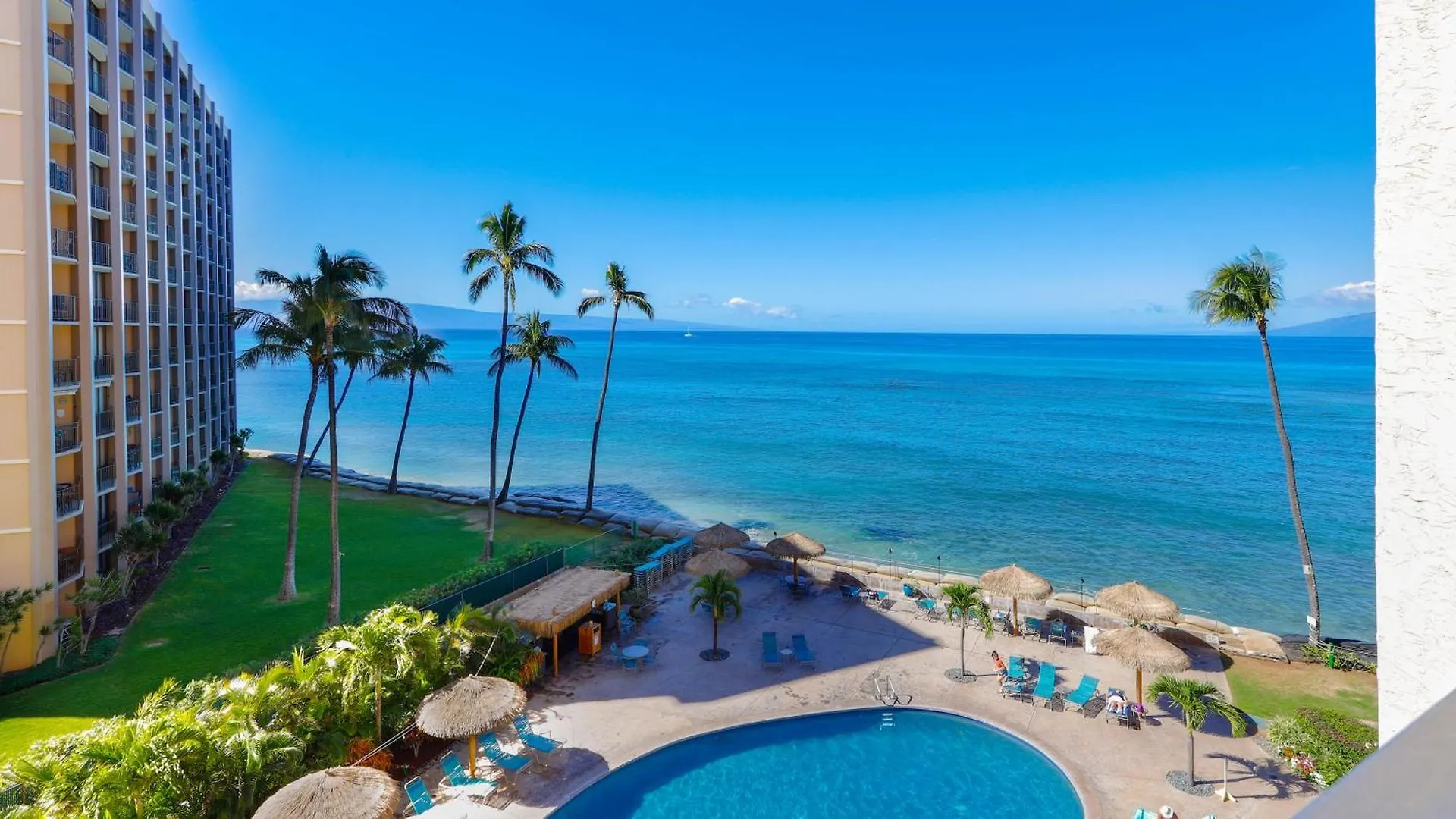Stunning 1 Bedroom With Ocean And Island Views ~ Sleeps 4 ~ Royal Kahana 514 0*,