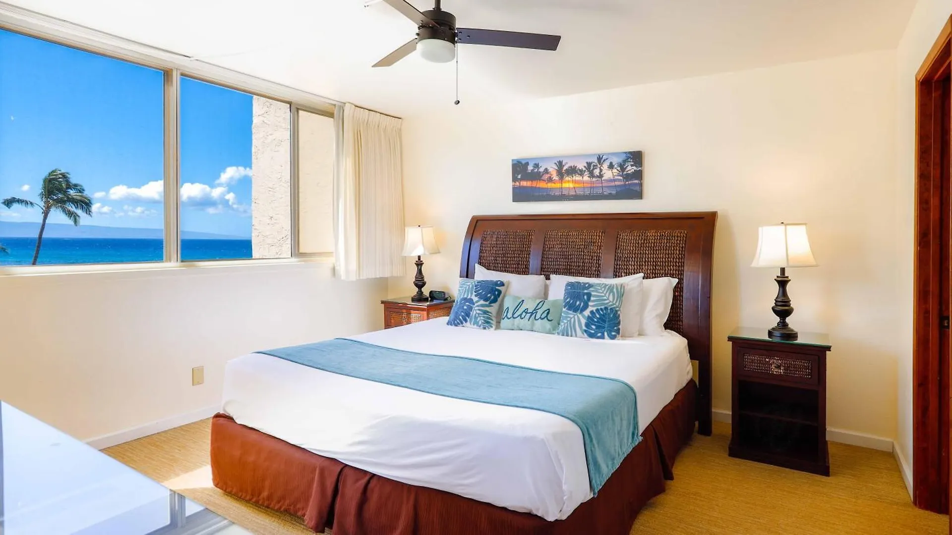 Stunning 1 Bedroom With Ocean And Island Views ~ Sleeps 4 ~ Royal Kahana 514 Aparthotel