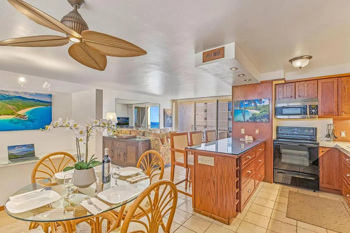 Stunning 1 Bedroom With Ocean And Island Views ~ Sleeps 4 ~ Royal Kahana 514 USA