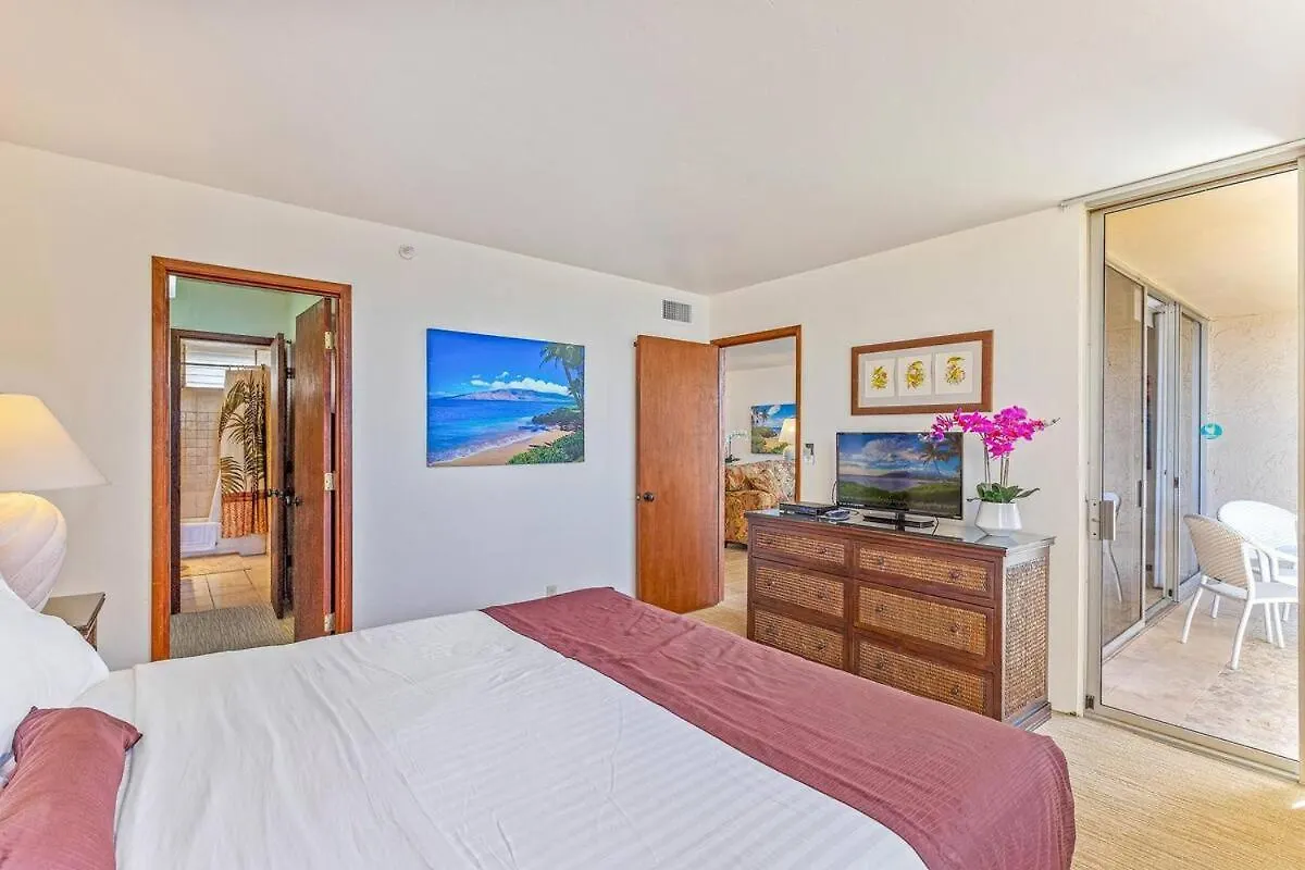 Stunning 1 Bedroom With Ocean And Island Views ~ Sleeps 4 ~ Royal Kahana 514 0*,  USA