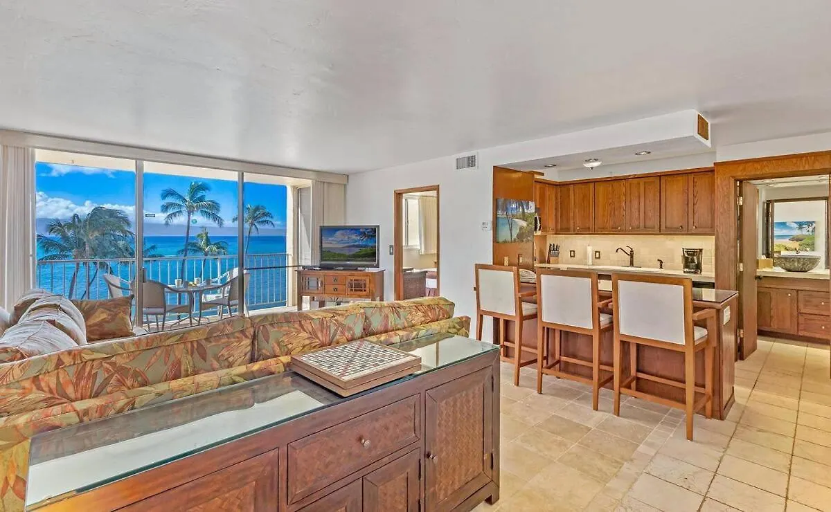 Stunning 1 Bedroom With Ocean And Island Views ~ Sleeps 4 ~ Royal Kahana 514 Aparthotel