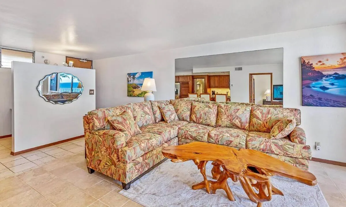 Stunning 1 Bedroom With Ocean And Island Views ~ Sleeps 4 ~ Royal Kahana 514 Aparthotel